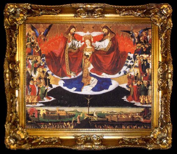 framed  Enguerrand Quarton Coronation of the Virgin, ta009-2